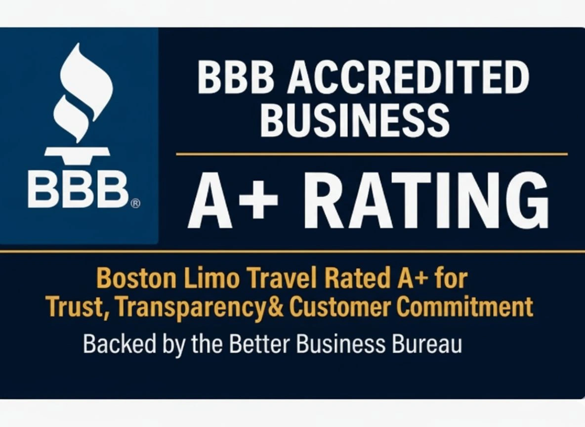 BBB Accredited Business A+ Rating Boston Limo Trave