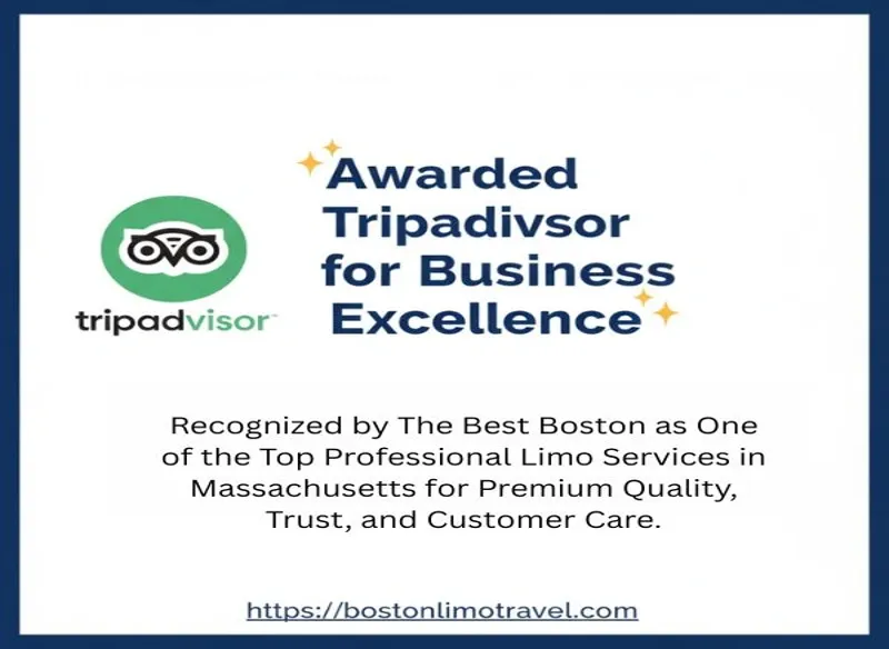 Boston Limo Travel Tripadvisor award